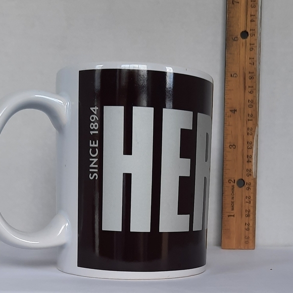 Hershey's Brand White mug chocolate brown label candy coffee cup 15 flouid oz - Picture 7 of 7